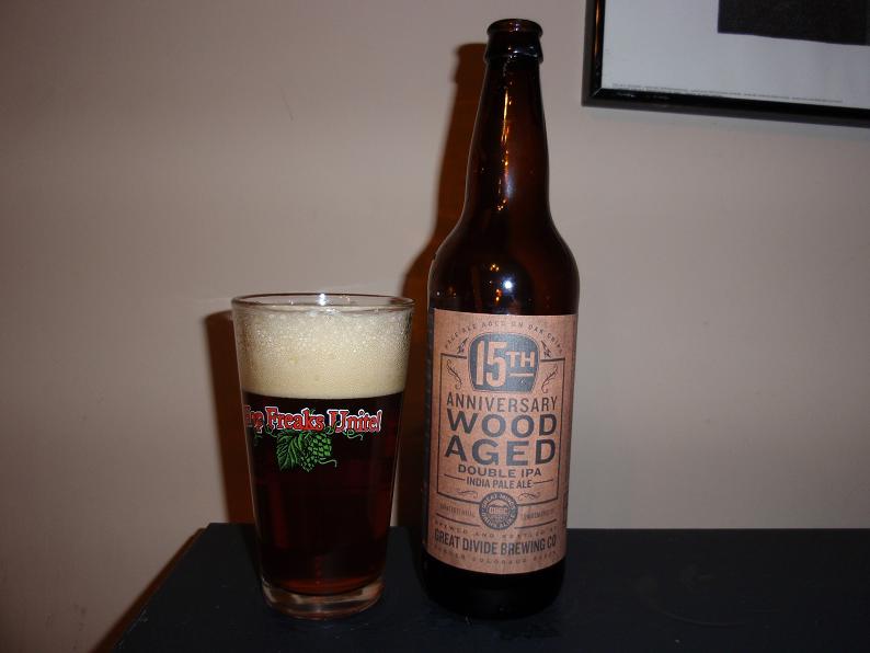 Great Divide 15th Anniversary Wood Aged Double IPA